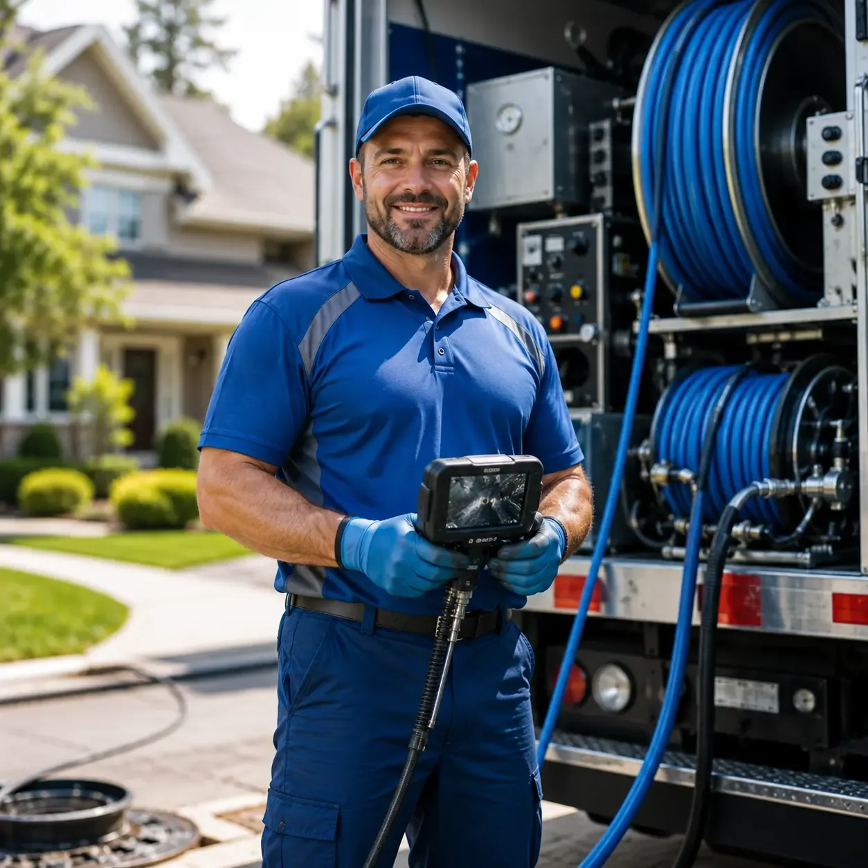 Local outdoor drain cleaning specialists in Marietta, NC